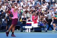 Alcaraz at the 2025 US Open - Day 8 - Source: Getty
